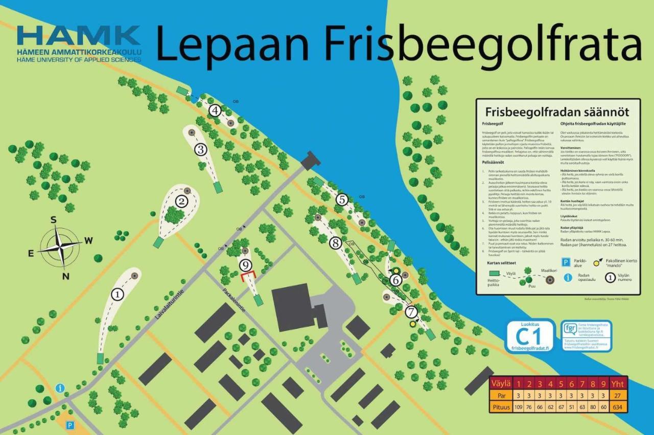 Lepaan Kesahostelli Exteriör bild